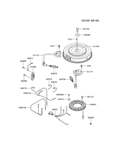 Fx730v-Cs28 Electric Equipment Diagram and Parts List for FX730V-CS28  Cub Cadet Lawn Tractor